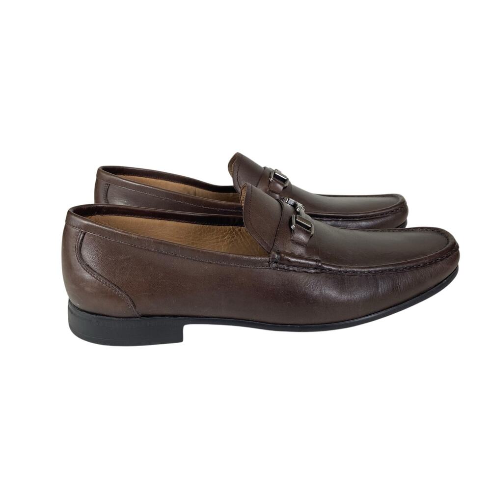 Peter Millar Crown Leather Bit Loafers Men's Size 12